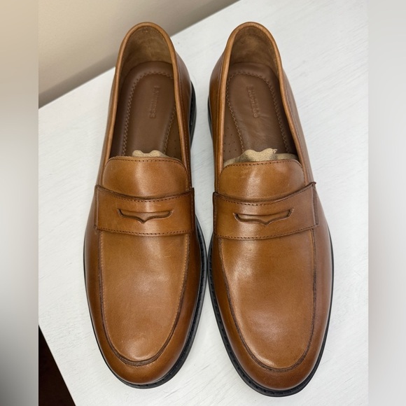 Men’s Express NWT Brown Leather Loafers - Size 12 Office Business Career main image 10